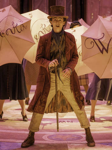Cena do filme 'Wonka', de Paul King