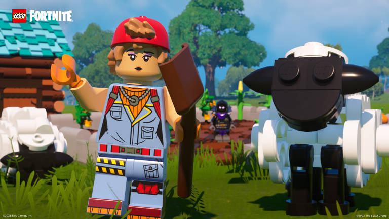 Lego Fortnite' quer ser o 'Minecraft' da Epic Games - 07/12/2023 -  Ilustrada - Folha