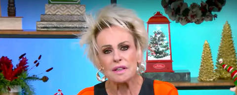 Ana Maria Braga faz alerta sobre golpe com sua imagem e voz. A apresentadora do Mais Você ficou indignada ao explicar que perfis e sites estão usando a inteligência artifical para vender produtos estéticos em seu nome: 'Não comprem'