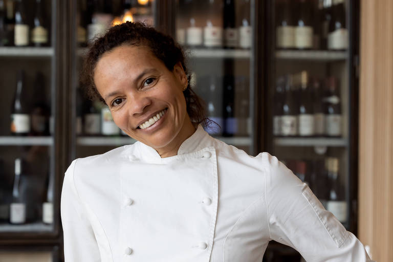 A chef Alessandra Montagne, à frente de três restaurantes em Paris