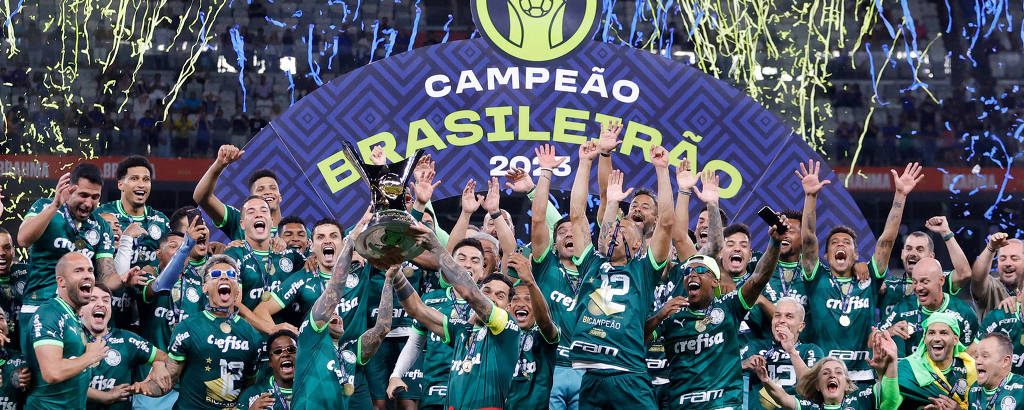 Palmeiras soma mais empates do que vitórias no Campeonato Brasileiro 2023