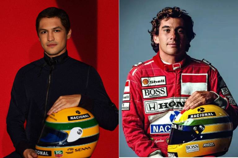 Veja a primeira imagem da série sobre Ayrton Senna estrelada por Gabriel Leone