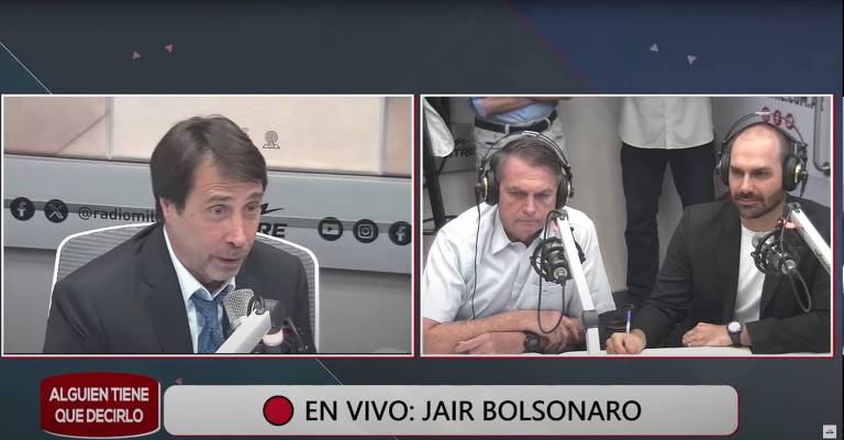 Bolsonaro alfineta bancos e sindicatos em entrevista a rádio argentina