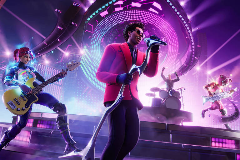 Fortnite inclui vários sucessos da música Pop internacional em