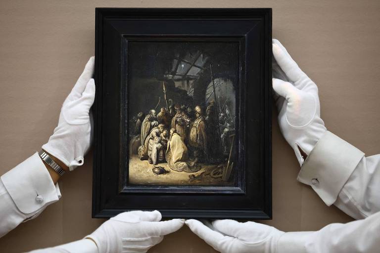 Quadro recém-descoberto do mestre holandês Rembrandt é vendido por R$ 68 milhões