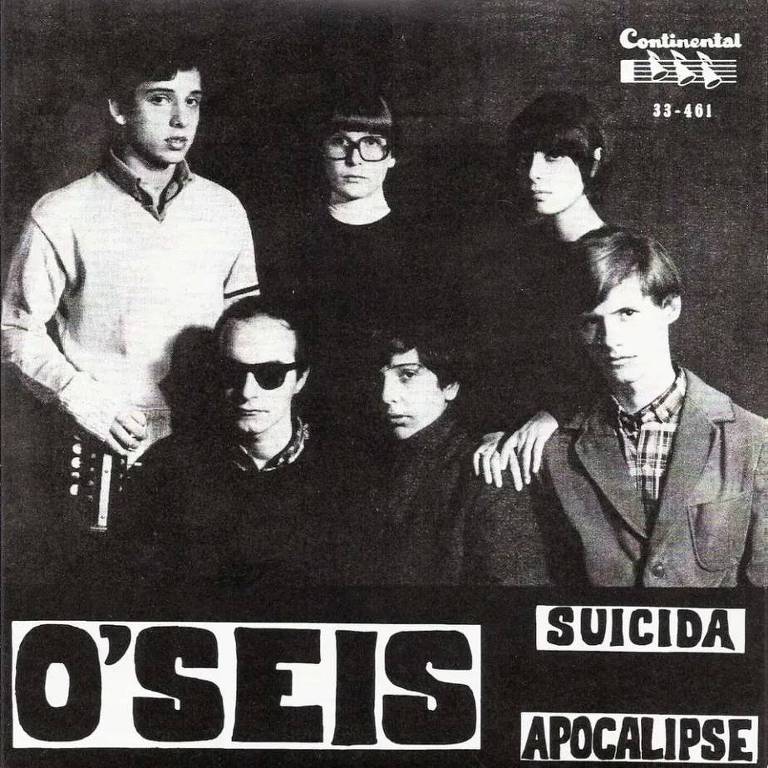 Antonio Peticov fez a capa do único compacto da banda OSeis, um sexteto que contava com Rita Lee, Arnaldo Baptista e Sérgio Dias Baptista, que logo depois formariam Os Mutantes