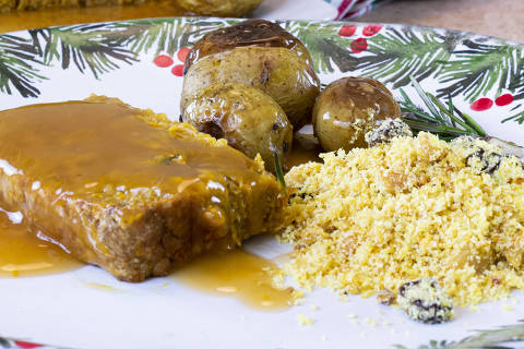 Assado vegano com receita de Luisa Mafei