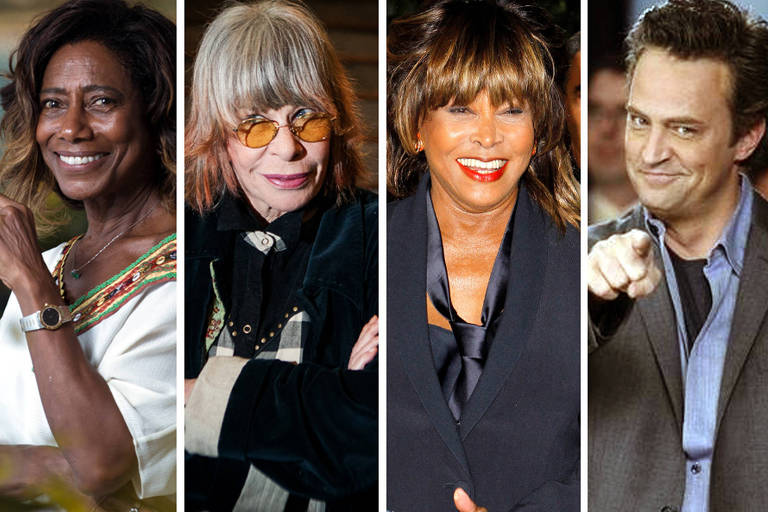 Rita Lee, Glória Maria, Tina Turner, Matthew Perry: relembre quem nos deixou em 2023