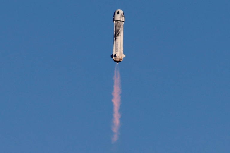 Blue Origin anuncia primeiro lançamento espacial após acidente