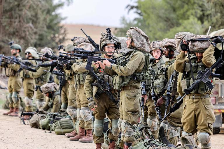 Comitiva do Exercito Brasileiro visita Israel