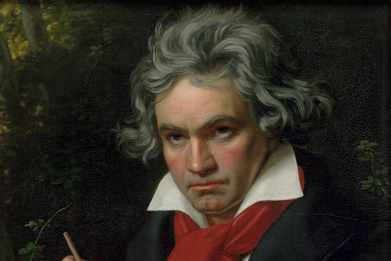 Retrato de Beethoven feito em 1820 por Joseph Karl Stieler