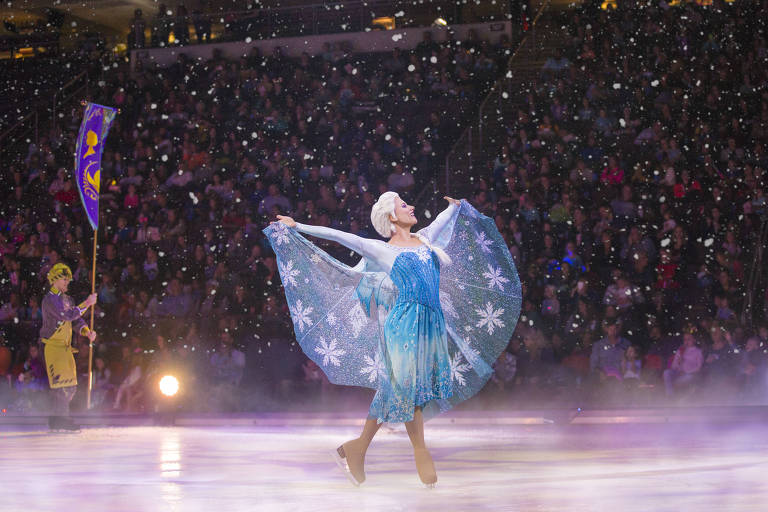 Princesa Elsa, personagem de "Frozen", é famosa pela canção "Let It Go" (em português, "Livre Estou")