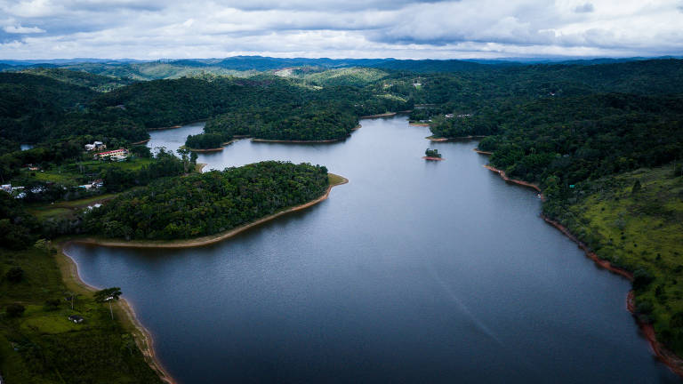 Reservatório Cachoeira do França abastece o Sistema São Lourenço, da Sabesp