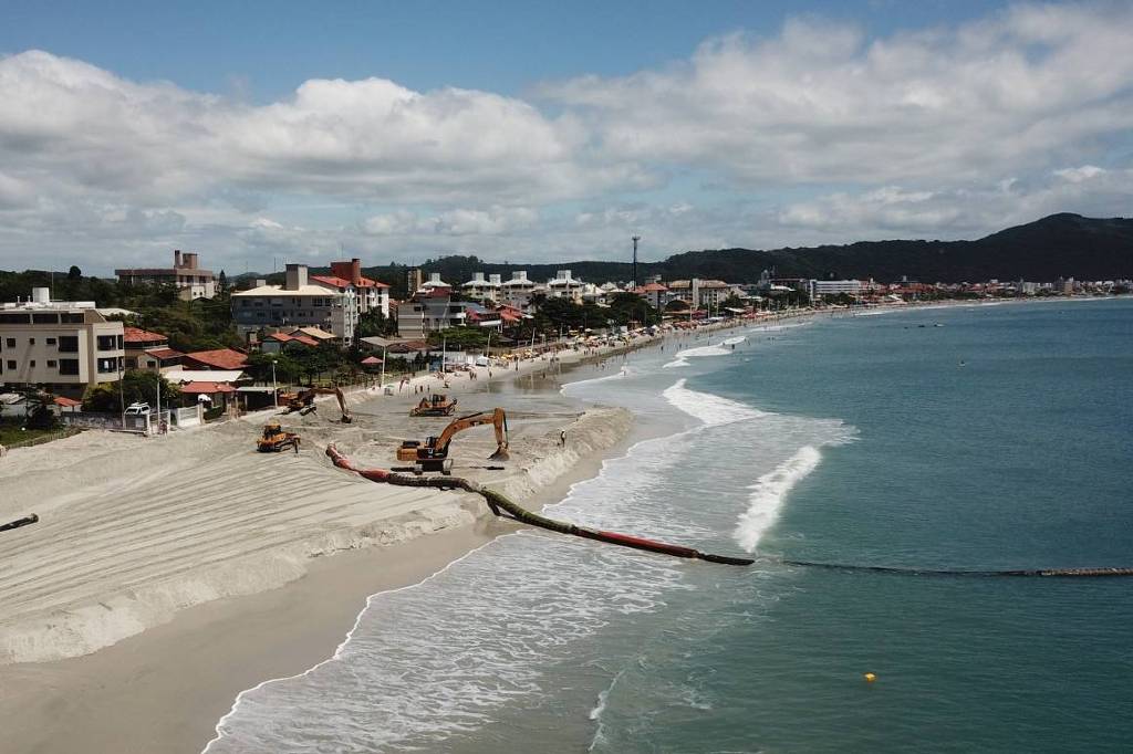 SC becomes a symbol of beach widening in Brazil – 01/07/2024 – Daily Life