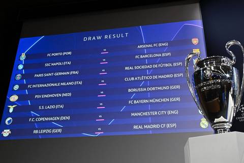 Duelos das quartas de final da Champions League estão definidos; confira os  confrontos - Notícias - Galáticos Online