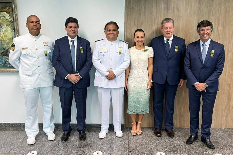 Empresários agraciados com medalha Tamandaré, maior honraria da Marinha
