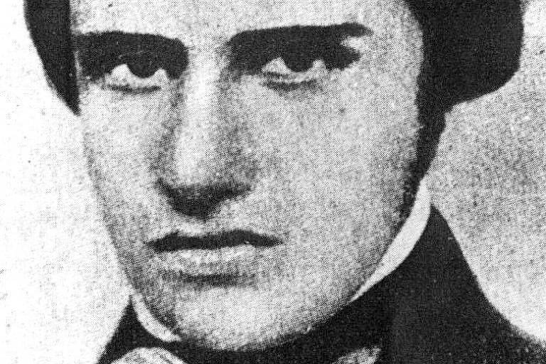 O escritor Álvares de Azevedo, que morreu em 1852 aos 20 anos