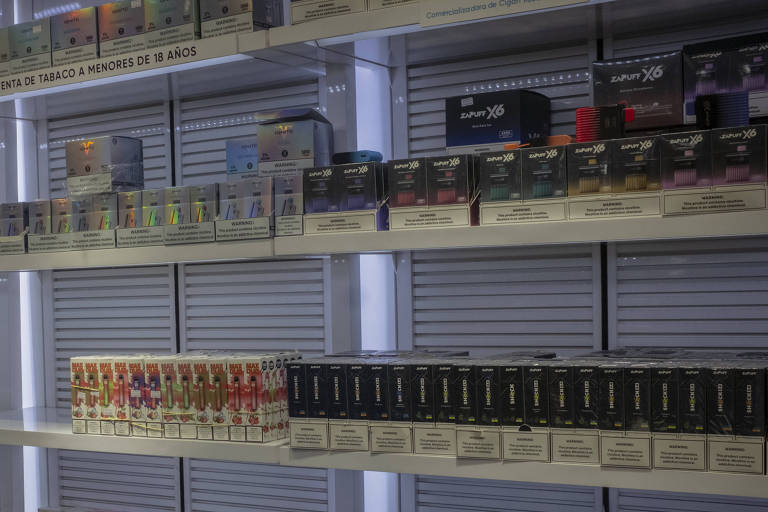 Apreensões de cigarros eletrônicos avançam no Brasil e já superam 2023 inteiro