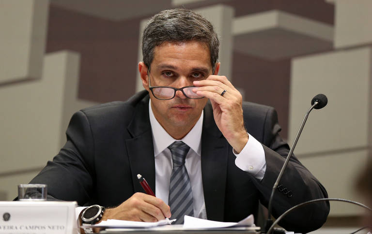 Roberto Campos Neto, indicado ao comando do BC pelo então presidente Jair Bolsonaro, durante sabatina na CAE (Comissão de Assuntos Econômicos), do Senado Federal