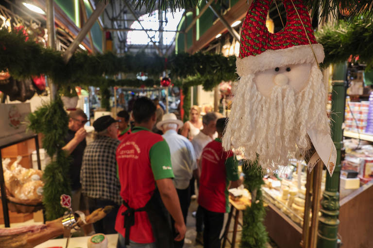 Veja fotos do Mercado Municipal neste Natal