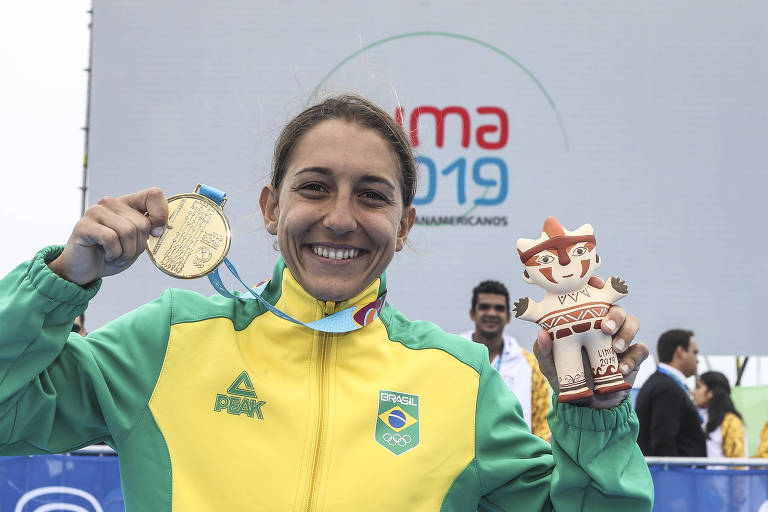 Luisa Baptista triunfou no Pan de Lima, em 2019
