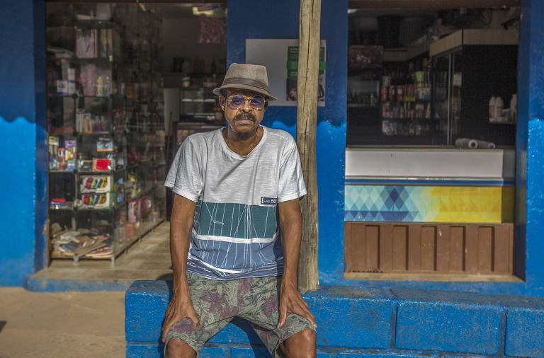Rogerio Patrício, morador do Parque da Cachoeira, antes um bairro aprazível de Brumadinho, e hoje cenário de Faroeste, segundo o aposentado que não tem mais vizinhos e diz ter perdido ânimo para viver