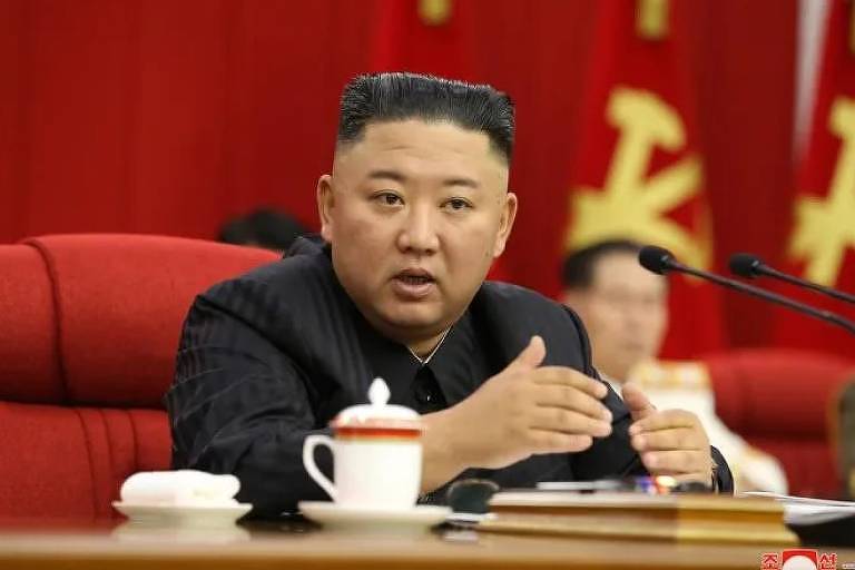 Kim Jong-un pressiona Coreia do Norte para 'acelerar' preparativos para guerra