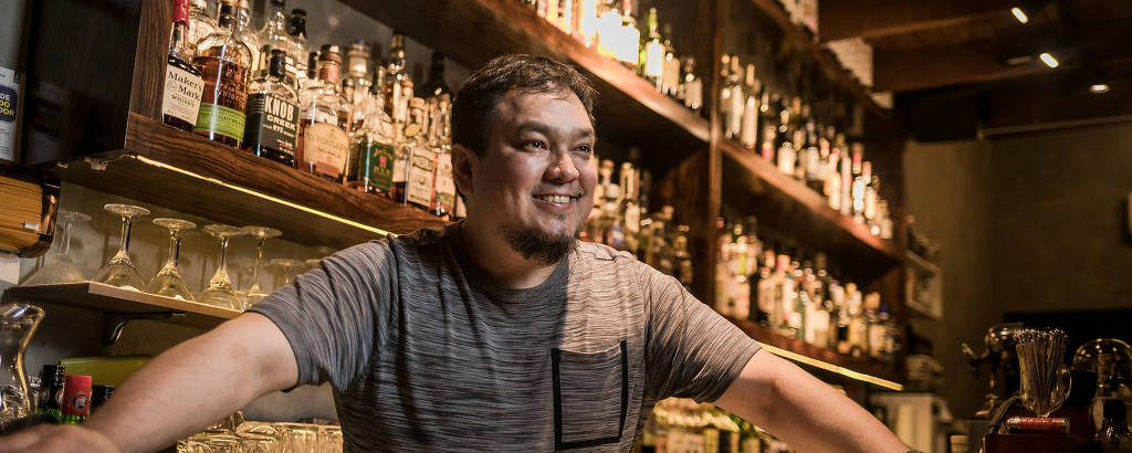 Ricardo Miyazaki, do The Punch Bar, eleito bartender do ano pelo O Melhor de São Paulo, da Folha