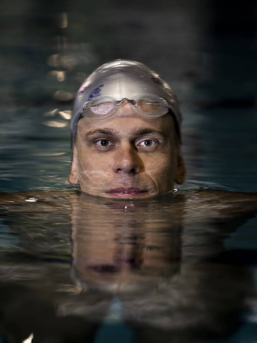 Imagens do nadador Cesar Cielo 28/12/2023 F5 Fotografia Folha