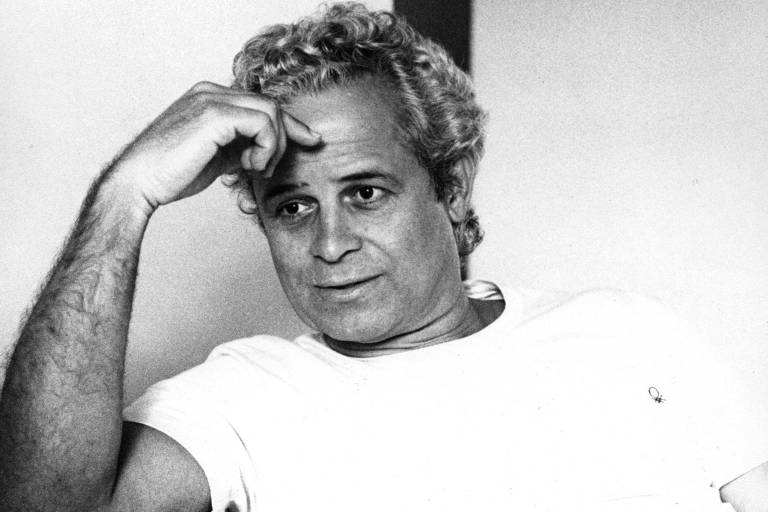 O escritor e jornalista brasileiro Ivan Angelo, em São Paulo (SP), em junho de 1986