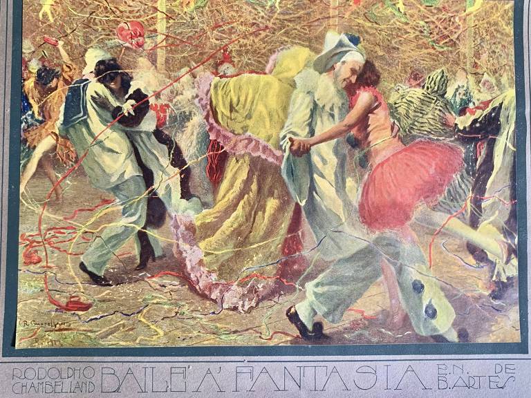 O clássico ‘Baile à fantasia’ (Rio, 1913), por Rodolpho Chambelland 