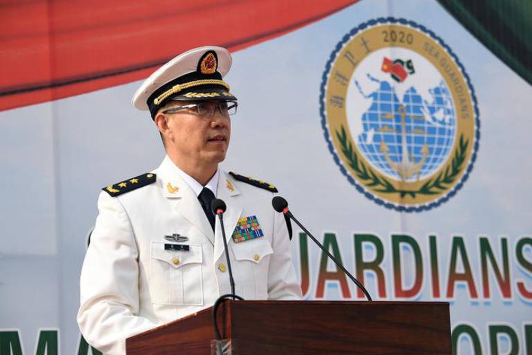 Dong Jun em cerimônia em janeiro de 2020; general assume Ministério da Defesa da China