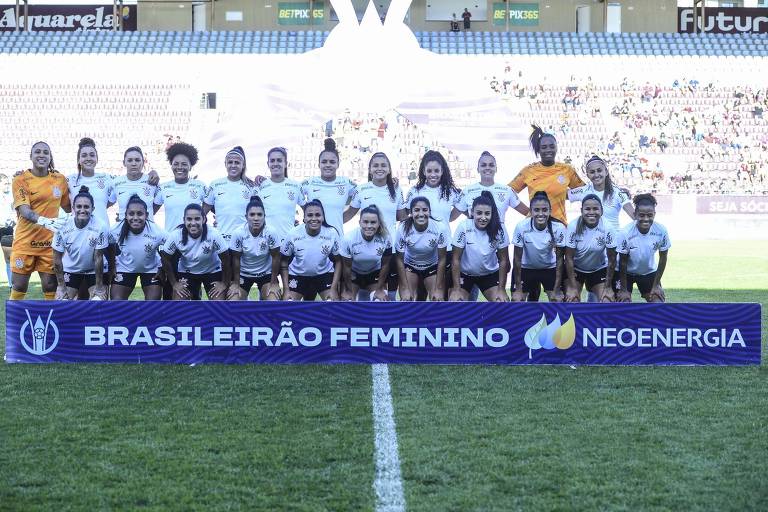 Ferroviária e Corinthians disputam jogo de ida pela final do Campeonato Brasileiro de futebol feminino 2023 na Fonte Luminosa, em Araraquara (SP)