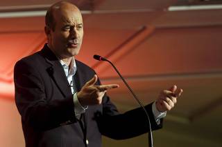 File photo of Sturzenegger speaking during a Reuters Forum in Buenos Aires