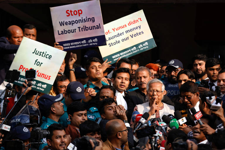 Nobel da Paz é condenado em Bangladesh e apoiadores acusam governo de perseguição