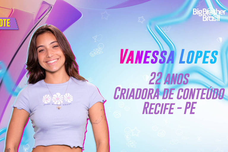 BBB 24: Vanessa Lopes, influencer e criadora de conteúdo, é confirmada no reality