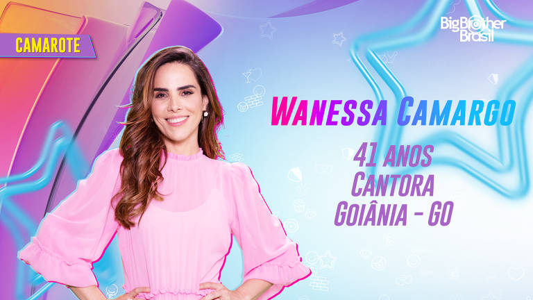A cantora Wanessa Camargo tem 41 anos e é natural de Goiânia, Goiás