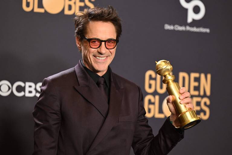Robert Downey Jr. diz que estava medicado em discurso no Globo de Ouro: 'Vai ser fácil'