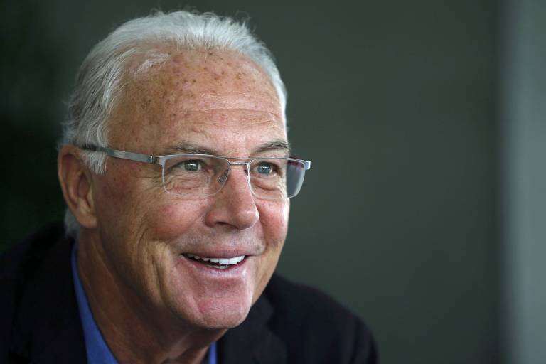 Franz Beckenbauer, um dos maiores nomes da história do futebol, aos 78 anos