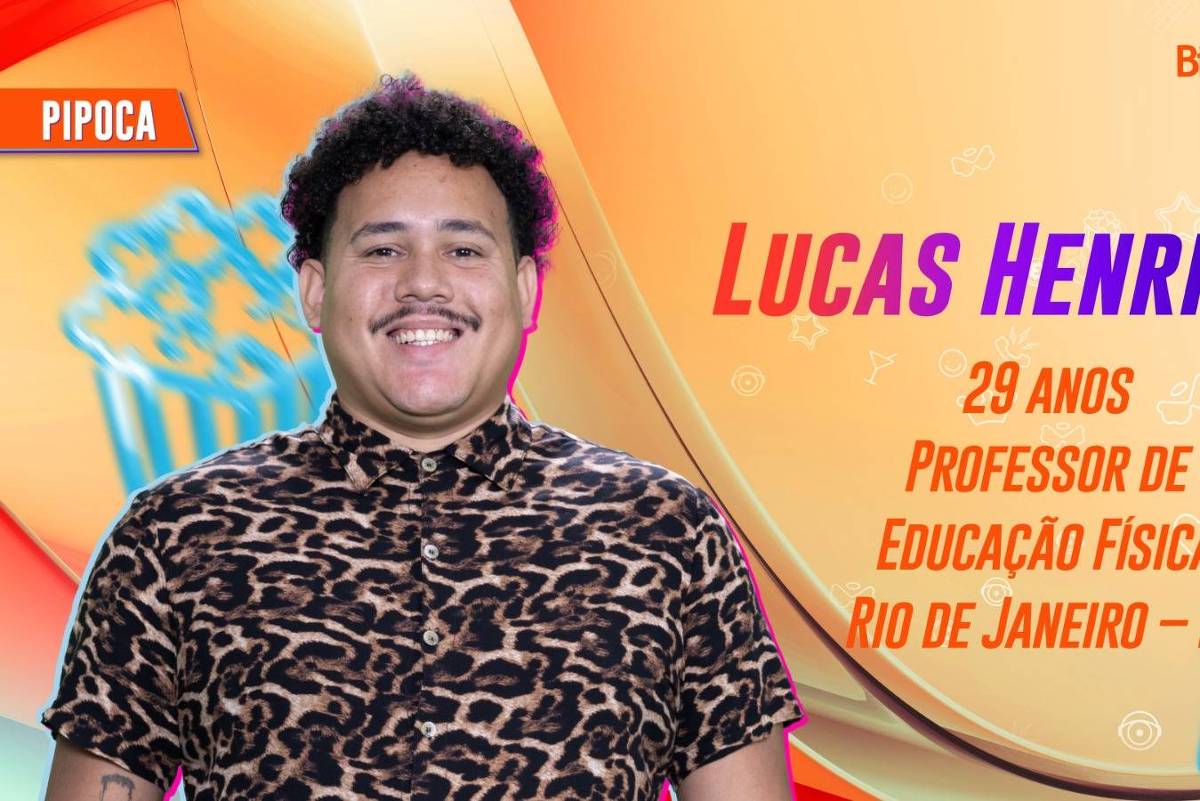 BBB 24: Lucas Henrique é confirmado no reality - 08/01/2024 - BBB24 - F5