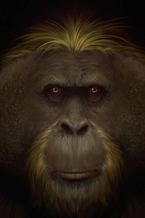 Fim de florestas levou à extinção de maior primata de todos os tempos