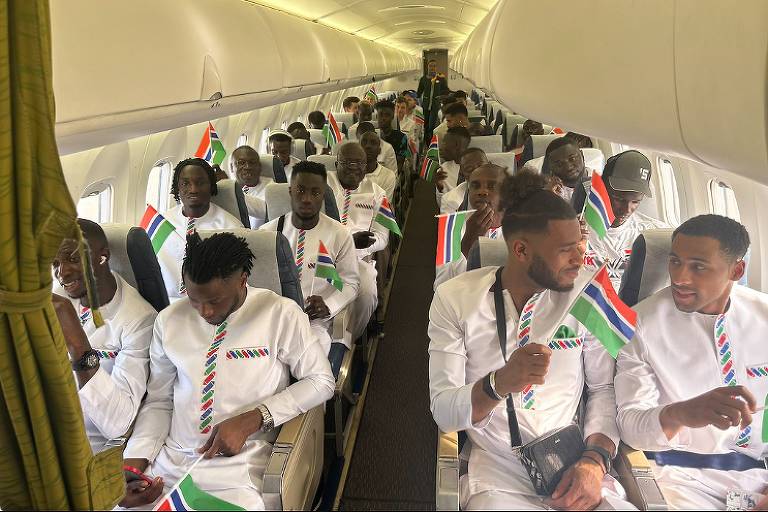 Avião tem falta de oxigênio, e seleção da Gâmbia aborta viagem para Copa africana