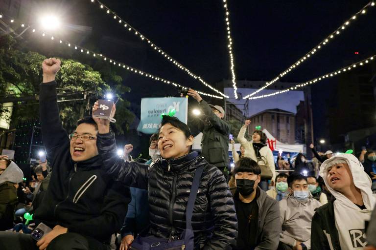 Jovens taiwaneses se frustram com candidatos do governo e da oposição