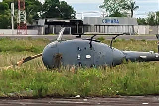 Helicóptero acidente em Manaus