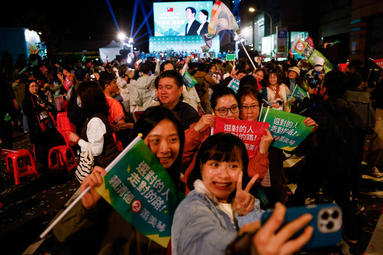 Taiwan elege candidato anti-China como presidente