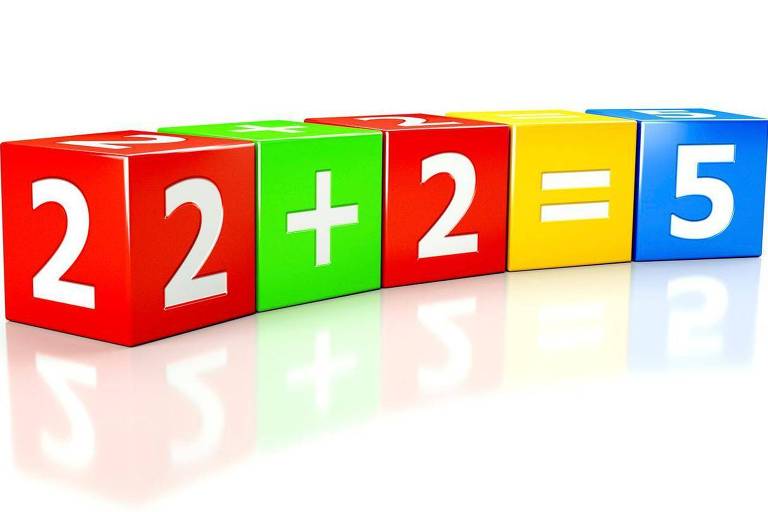 Por que alguns afirmam que 2+2=5 (e qual a lógica por trás disso)