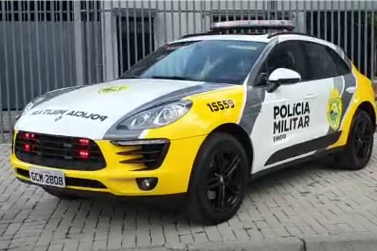 Polícia Militar do Paraná tem carros de luxo em frota e impressiona internautas