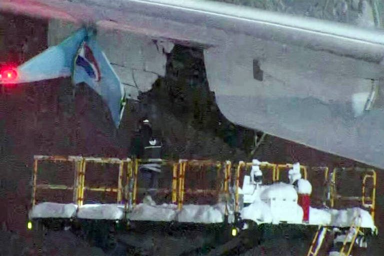 Aviões colidem em aeroporto no Japão semanas após acidente que matou 5