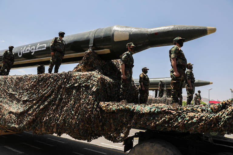 Infográfico: Conheça os mísseis e o poderio militar dos houthis do Iêmen