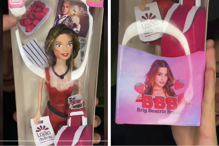 BBB 24: Beatriz vira boneca Barbie e viraliza nas redes sociais